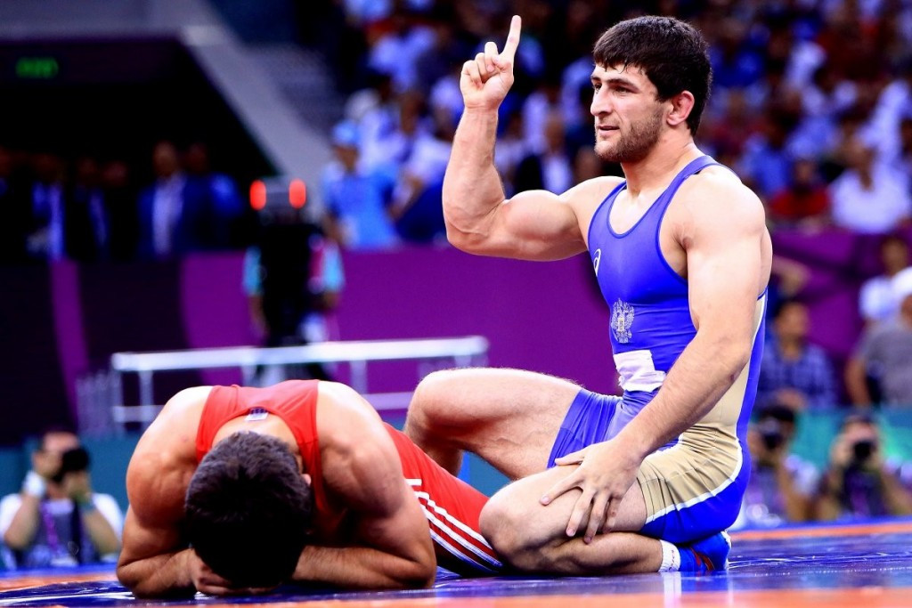 Russia's Aniuar Geduev is ranked number two in the 74kg category ©UWW