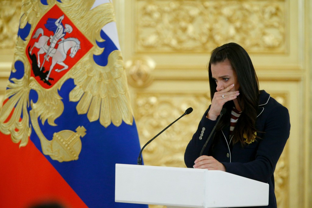 Yelena Isinbayeva has denied claims she was offered the chance to be Russia’s flagbearer at the Rio 2016 Opening Ceremony ©Getty Images