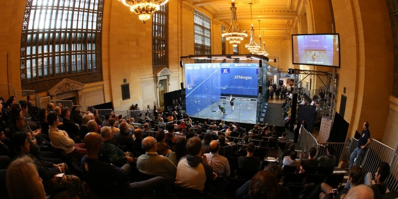 The Tournament of Champions will take place at the Grand Central Terminal for the 20th time ©PSA