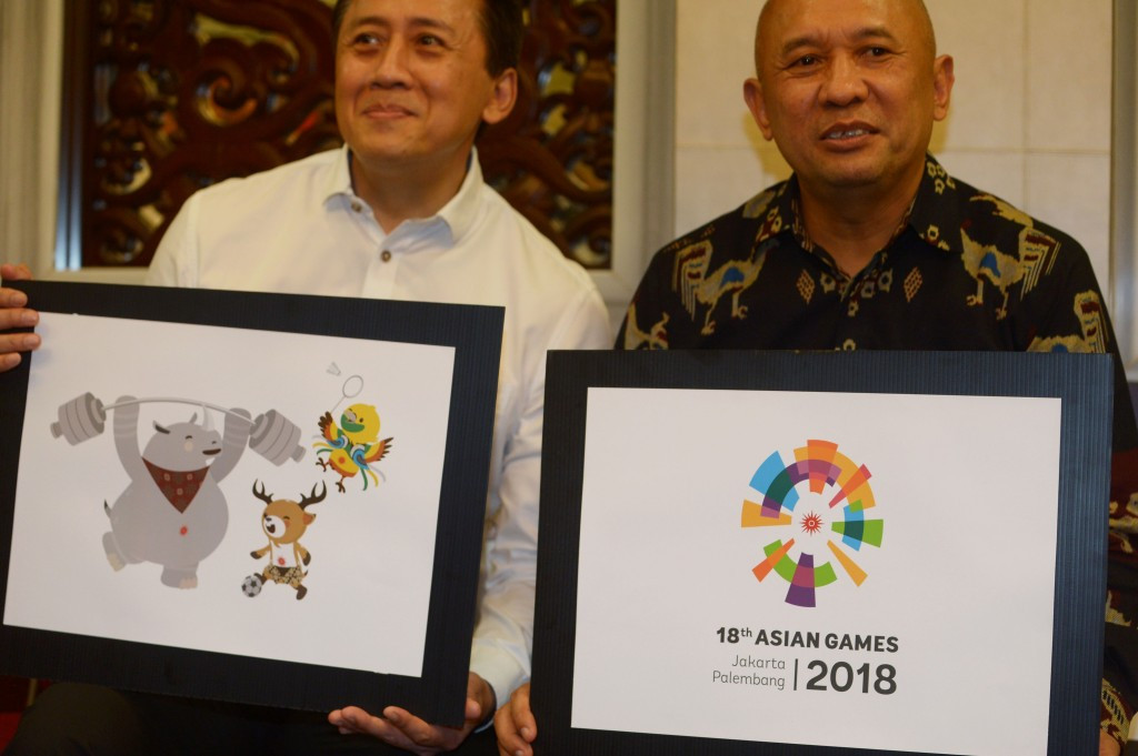 The official logo and mascots for the Jakarta 2018 Asian Games have been unveiled ©Jakarta 2018