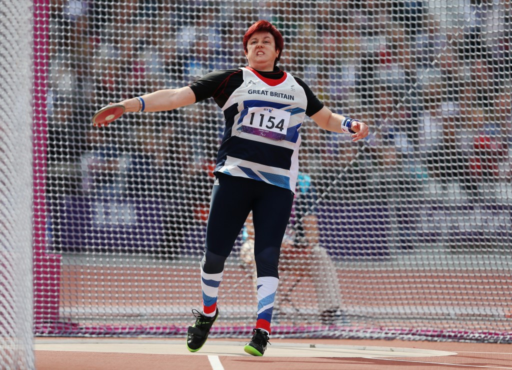 Discus thrower Bev Jones will be competing at her fifth Paralympic Games ©Getty Images