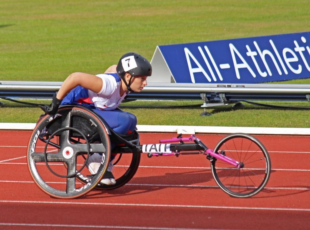 Carly Tait made her British team debut at last month's IPC Athletics European Championships ©ParalympicsGB