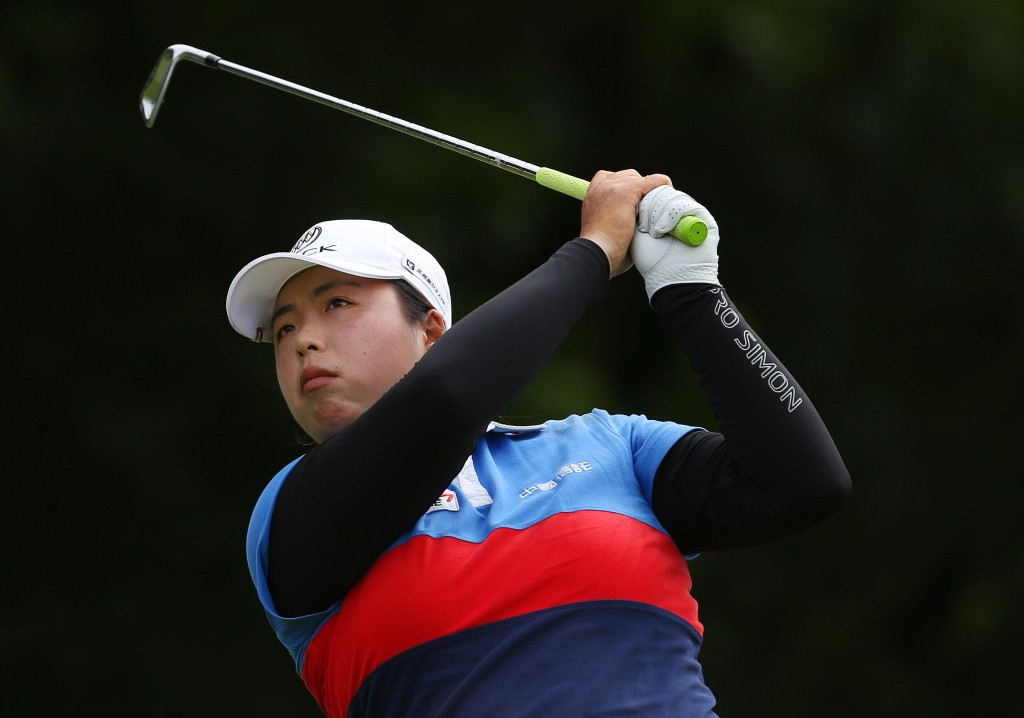 China's Shanshan Feng is tied for second place on 10-under-par ©Getty Images
