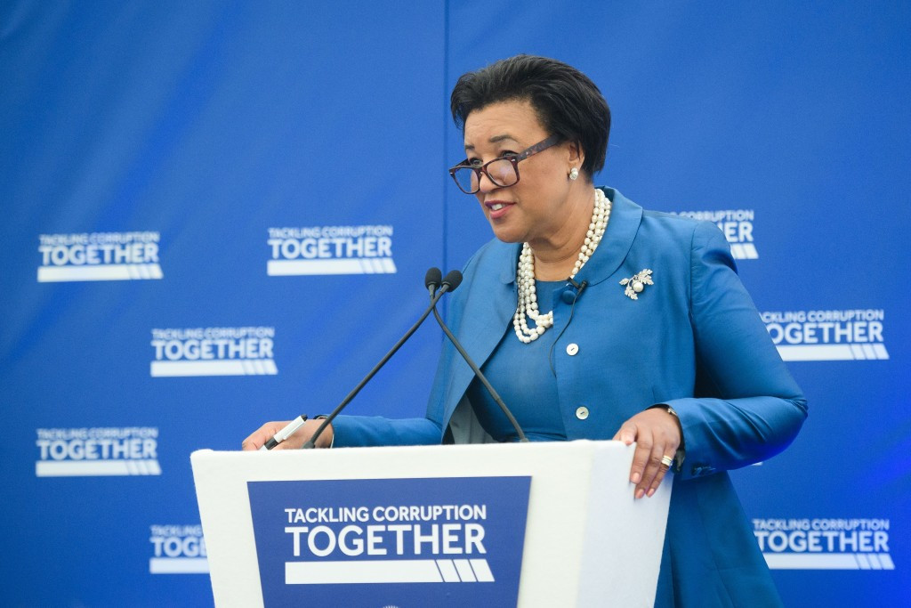 Commonwealth secretary-general  Patricia Scotland hopes the meeting in Rio de Janeiro will help tackle the problem of corruption and doping in sport ©Getty Images