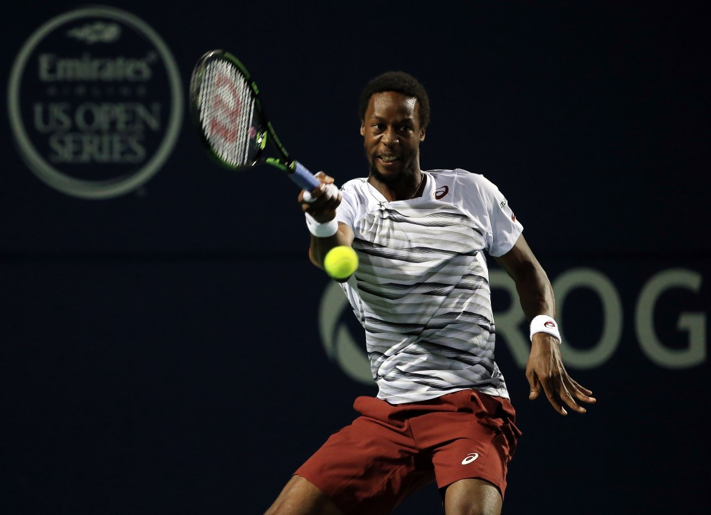 France’s Gael Monfils continued his excellent form by beating home favourite Milos Raonic in straight sets ©Getty Images