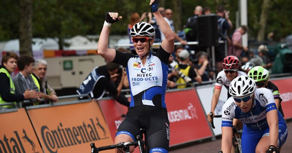 The Netherlands’ Kirsten Wild won the Prudential RideLondon Classique after a powerful final sprint ©Prudential RideLondon