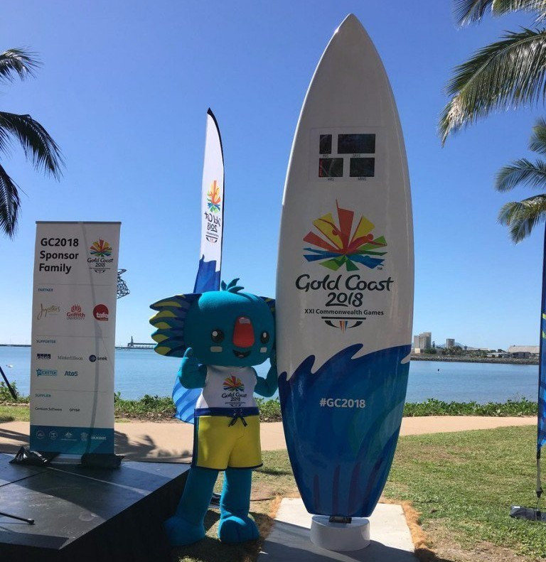 Gold Coast 2018 countdown clock unveiled in Townsville