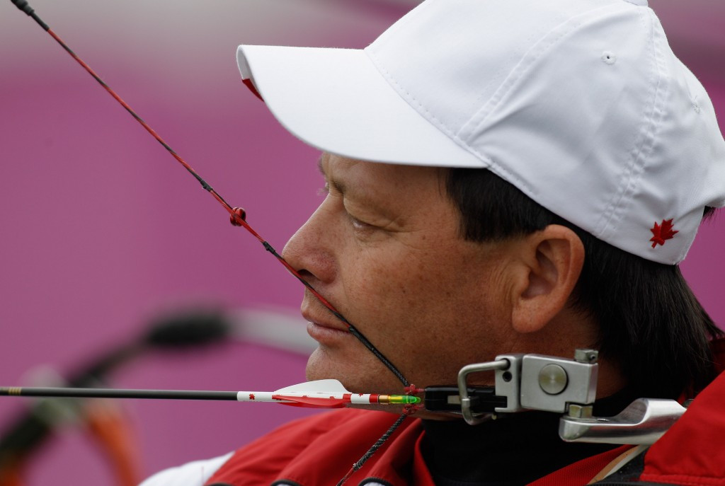 Kevin Evans has been nominated to represent Canada in archery at the Paralympics ©Getty Images