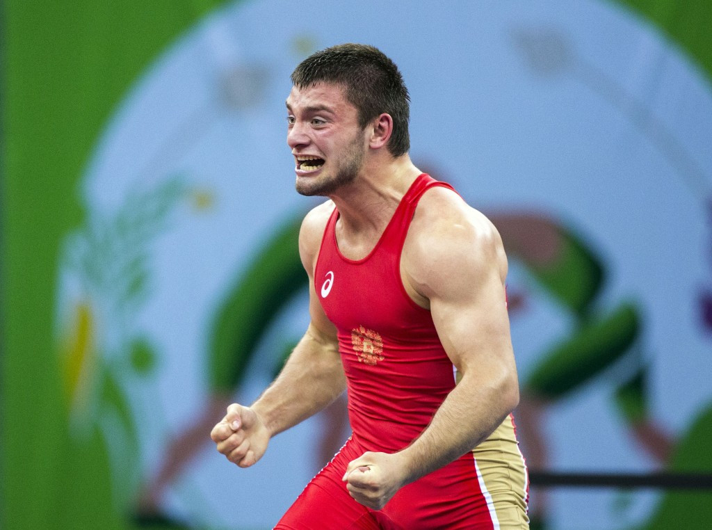 Davit Chakvetadze was one of two Russian gold medallists today ©AFP/Getty Images