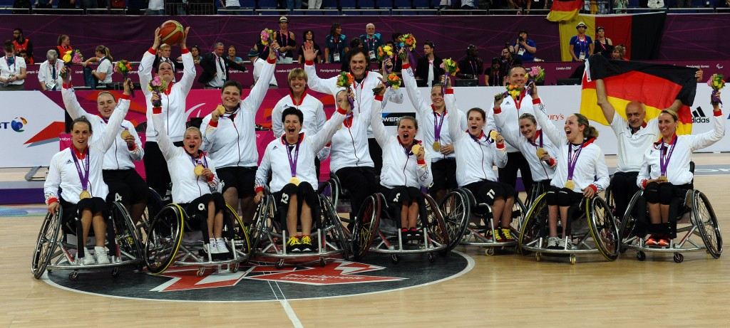 The German wheelchair basketball team will defend their London 2012 title © Getty Images