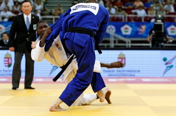 Portugal’s Celio Dias celebrated the first IJF gold medal of his burgeoning career