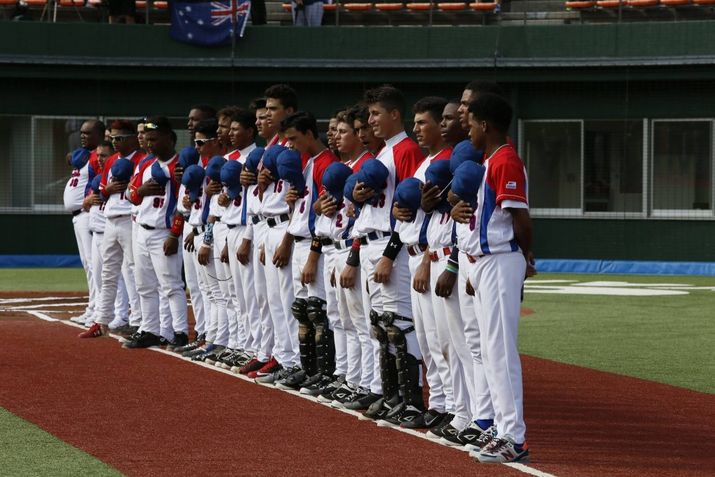 Cuba thrashed Czech Republic today to secure their place in the super round of the WBSC Under-15 Baseball World Cup in Iwaki ©WBSC/Facebook