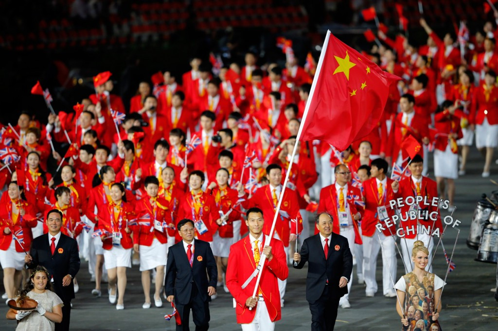 China finished second in the overall medals table at London 2012 but are hoping to finish top at Rio 2016 ©Getty Images