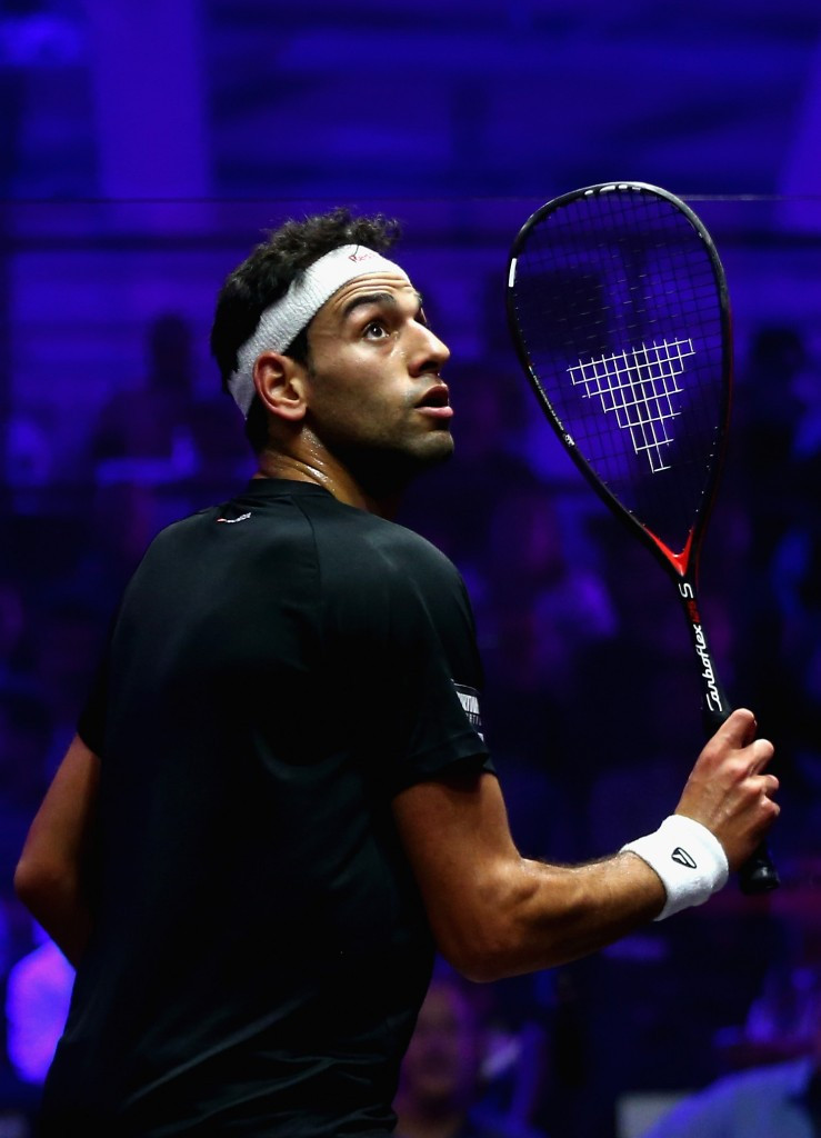 Mohamed Elshorbagy is currently ranked number one in the PSA World Tour rankings ©Getty Images