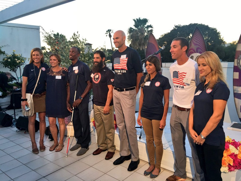 America's team for Rio 2016 was announced via a special event that was broadcast on Periscope ©USOC