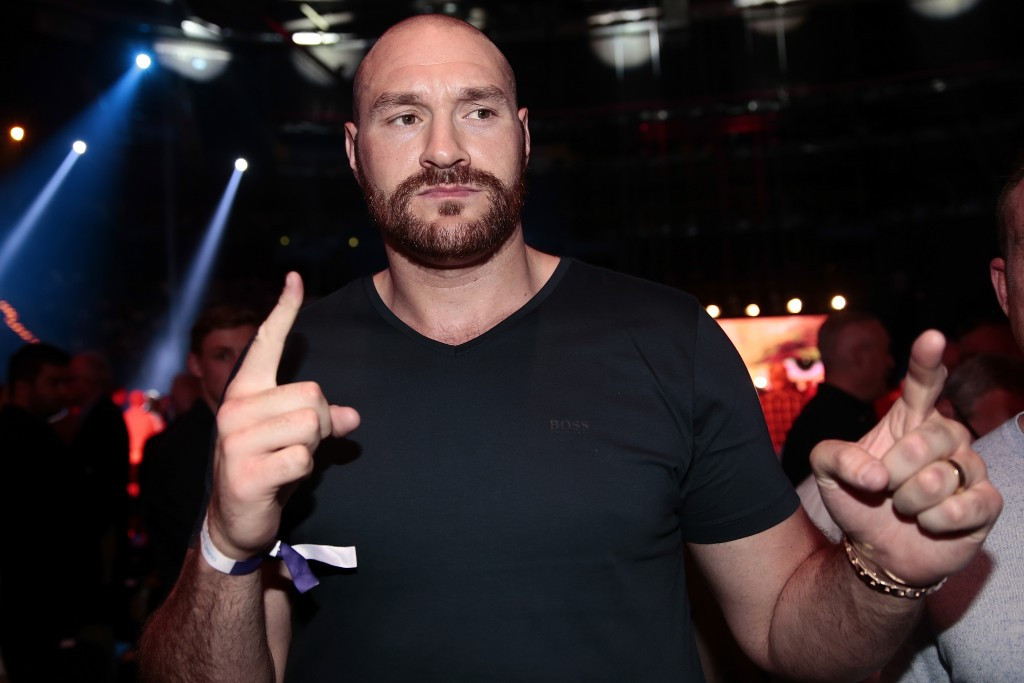 British world heavyweight champion Tyson Fury is facing a UK Anti-Doping charge over the presence of a banned substance ©Getty Images