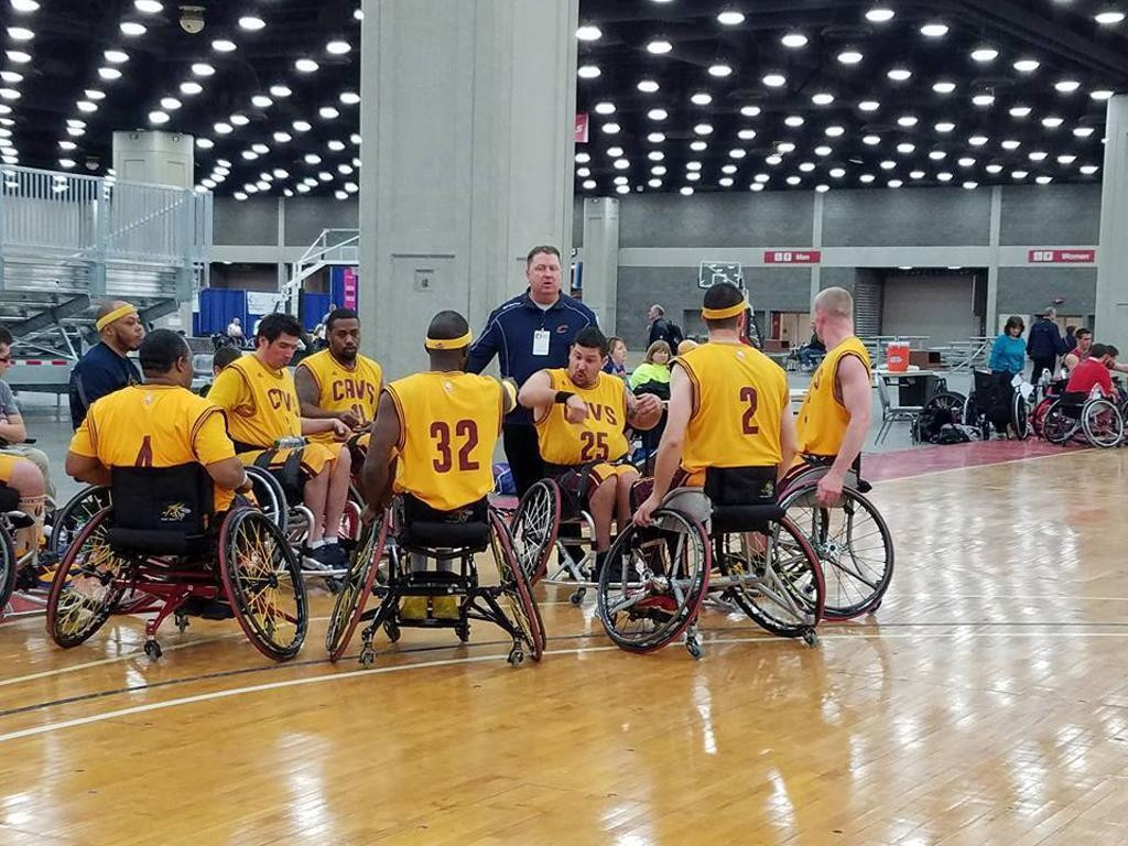 Tim Fox has been a coach with the Cleveland Wheelchair Cavaliers, and also serves as the general manager ©NWBA