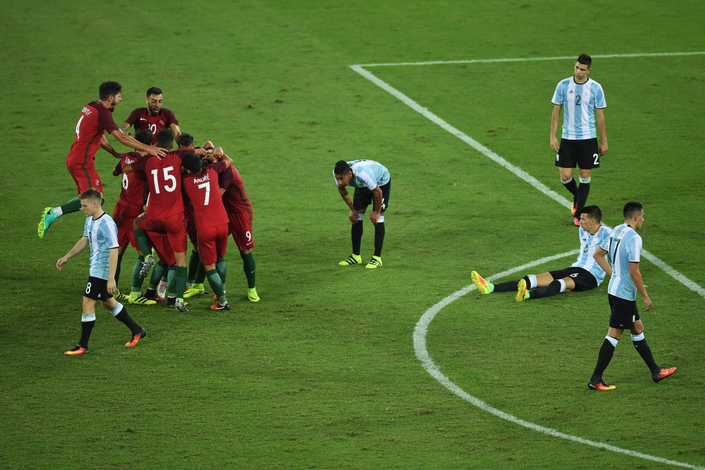 Portugal defeated Brazil's South American rivals Argentina ©Getty Images