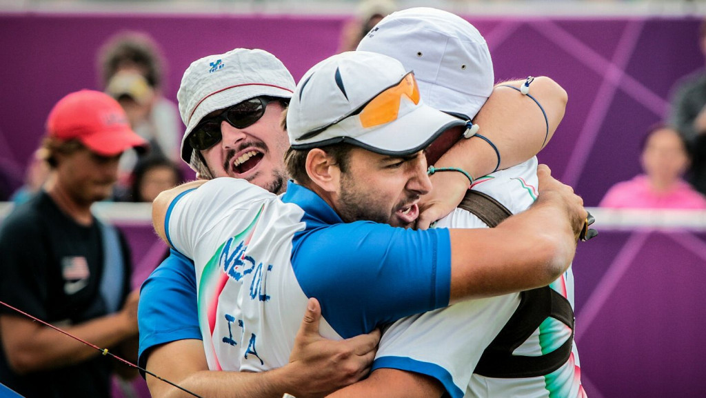 Italy will seek to successfully defend the team title they won at London 2012 ©World Archery