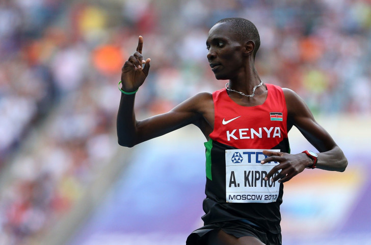 Asbel Kiprop has criticised the decision to suspend Rosa Associati, the Italian-based agents who look after him 