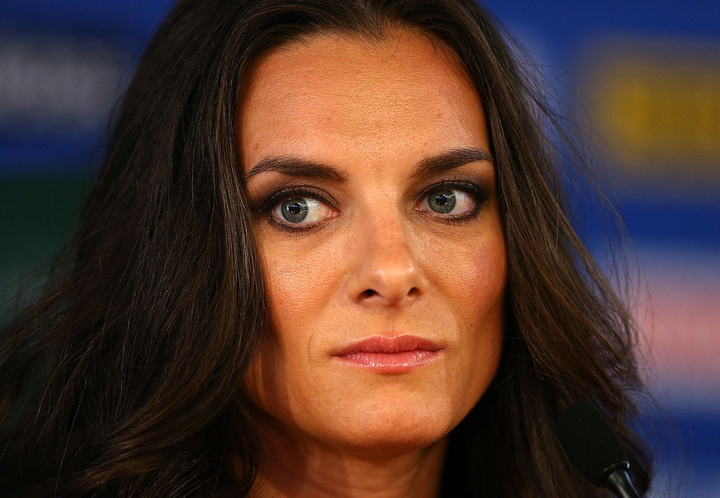 Yelena Isinbayeva is considering standing to become President of the All-Russia Athletic Federation ©Getty Images