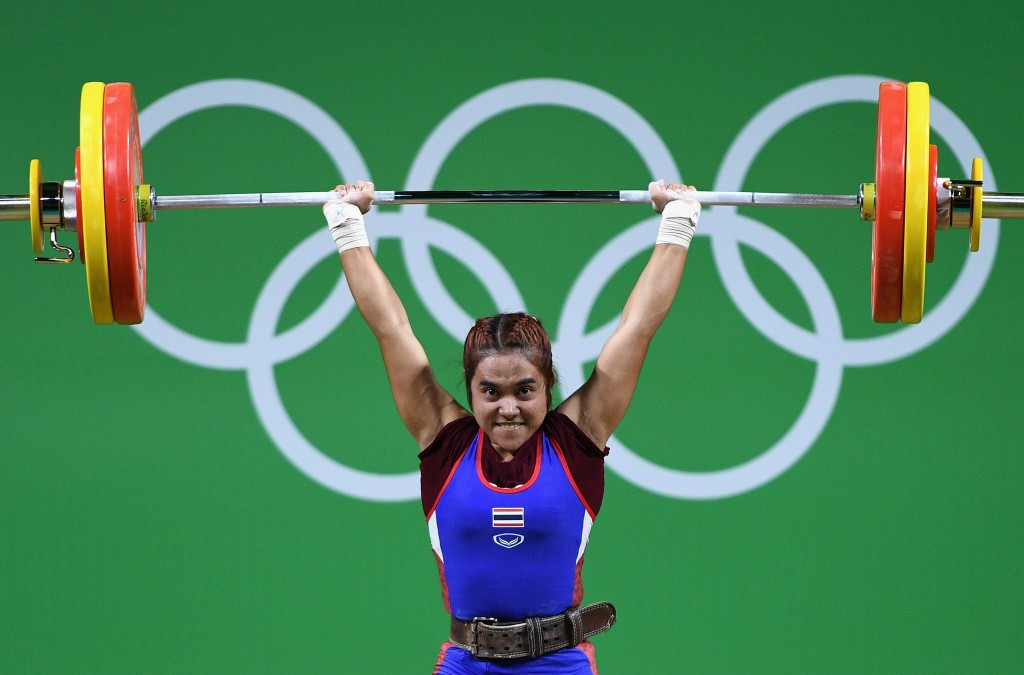 Rio 2016 gold medallist Sopita Tanasan is among several Thai weightlifters to have been sanctioned for doping ©Getty Images