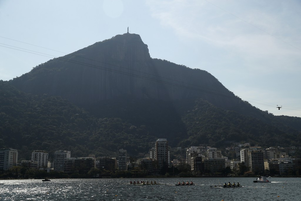 Rio de Janeiro was looking beautiful on the first day of Olympic competition with rowing among the sports to get underway ©Getty Images