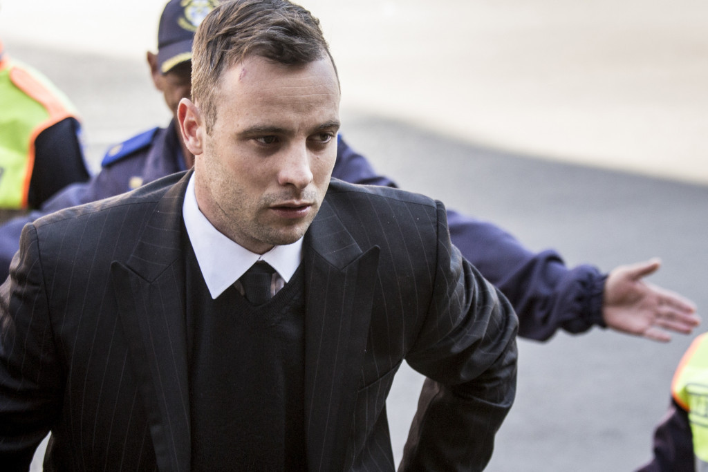 Oscar Pistorius has received treatment in hospital for wrist injuries ©Getty Images