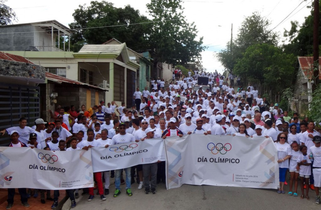 Olympic Walk held by COD ahead of Rio 2016