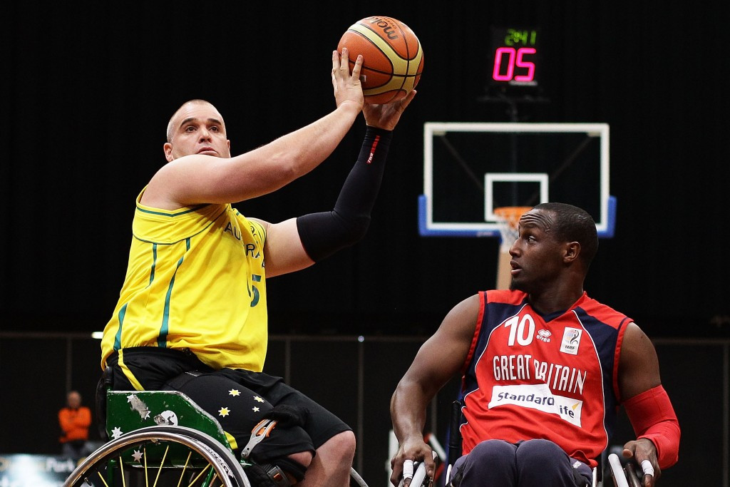 Brad Ness will also represent Australia at this summer's Paralympic Games ©Getty Images