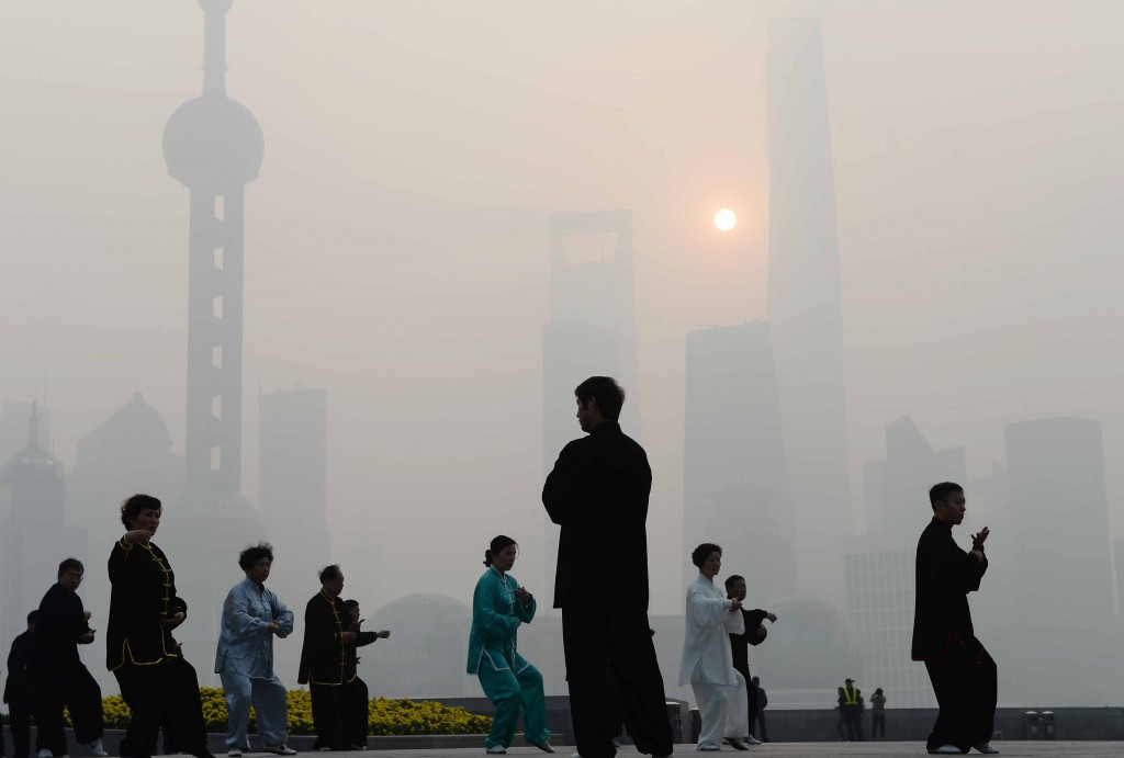 Air pollution is just one of many issues where Beijing have repeatedly made bold and some would say unrealistic insistances that action will be taken ©AFP/Getty Images