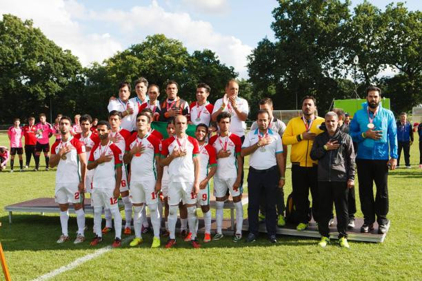 Iran beat Scotland 4-0 in Vejen, Denmark to secure a spot at next year's World Championships ©IFCPF