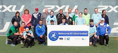 A blind football workshop was held in Australia which gave players, coaches and volunteers an opportunity to learn more about the game ©IBSA