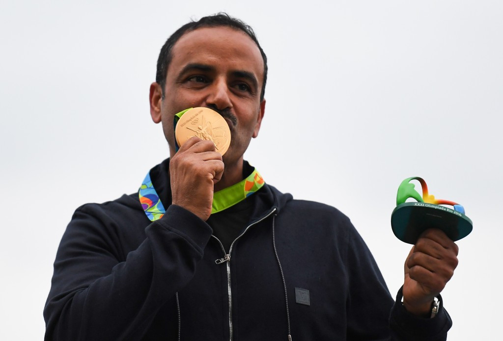 Fehaid Al-Deehani is competing as an Independent Olympic Athlete as a result of the IOC's decision to ban Kuwait from competing at Rio 2016 because of Government interference in the country's sports administration ©Getty Images