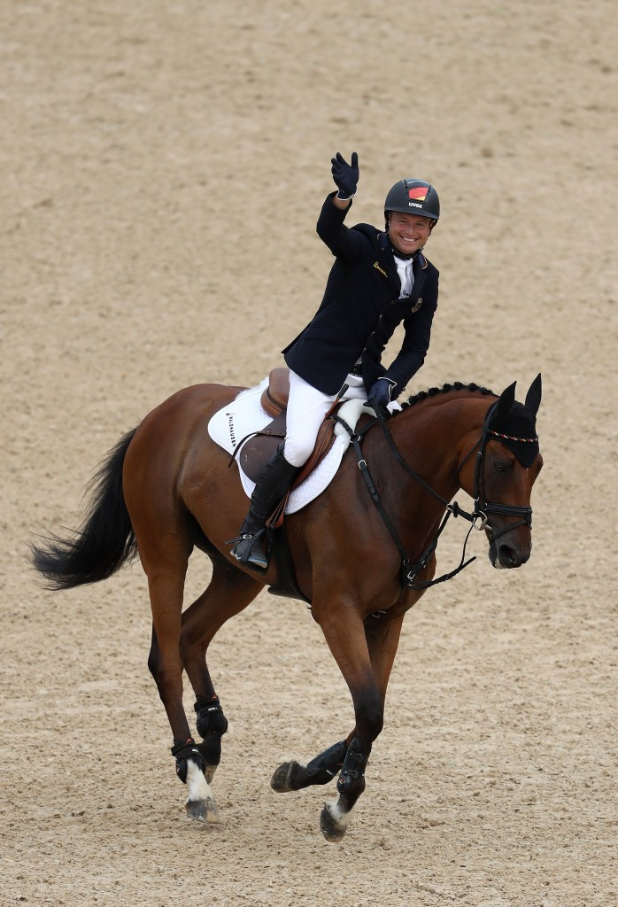 Equestrian rider Michael Jung claimed Germany's first Olympic title of Rio 2016 ©Getty Images
