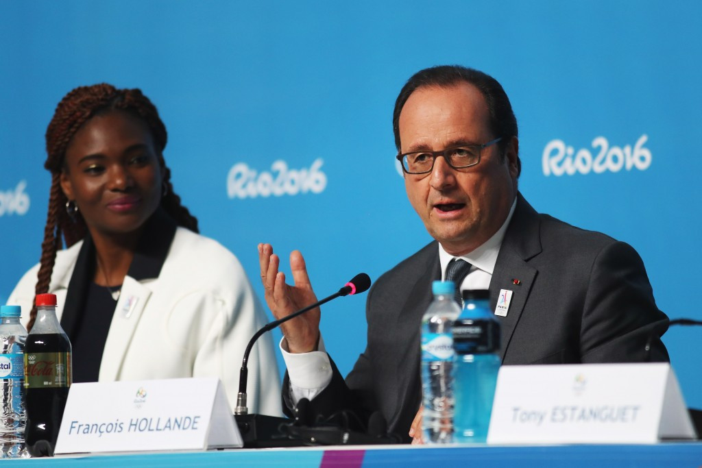 Each of the cities have been permitted one press conference by the IOC during the Games - with French President Francois Hollande speaking at the Parisian one 