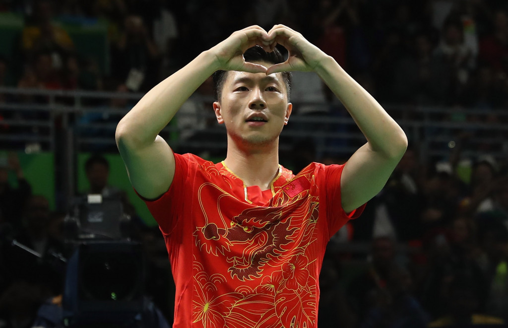 Ma Long won an all-Chinese table tennis singles final ©Getty Images