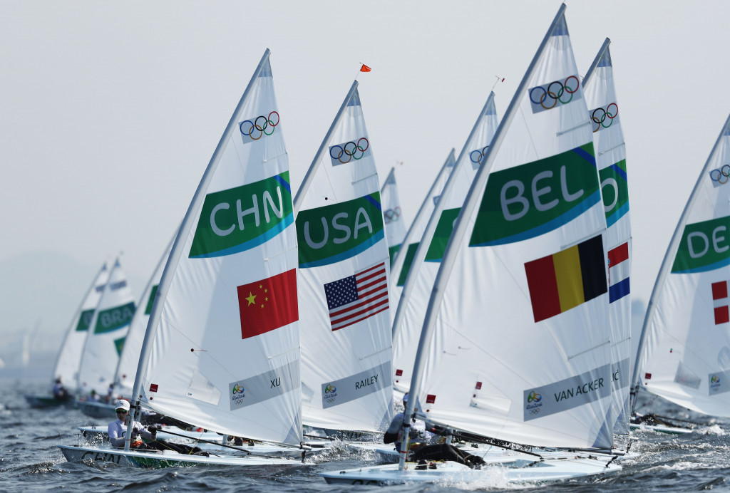 Evi van Acker is languishing in 10th place in the laser radial fleet ©Getty Images 