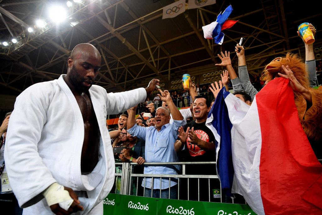 French judoka Teddy Riner continued his dominant streak in the over 100kg divison ©Getty Images