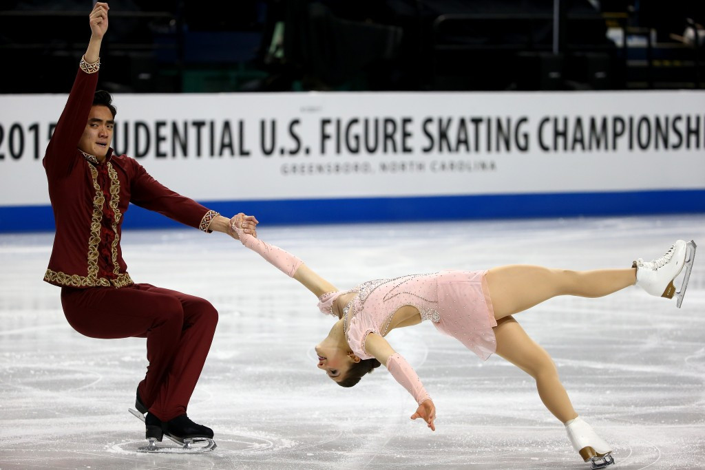 The pair won the US junior title in 2014 and the US novice title in 2011 ©Getty Images