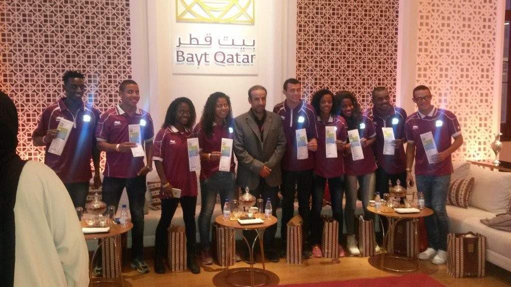 Nine young Brazilian athletes attended Bayt House last week ©insidethegames
