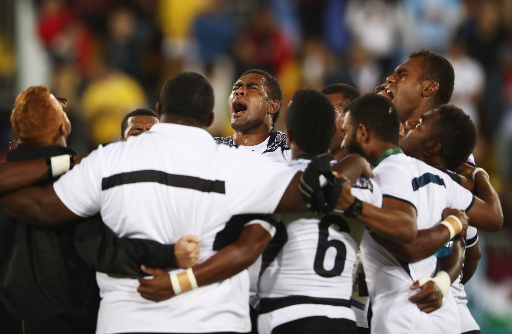 Fiji's men's rugby sevens team won the country's first ever Olympic medal - a gold ©Getty Images