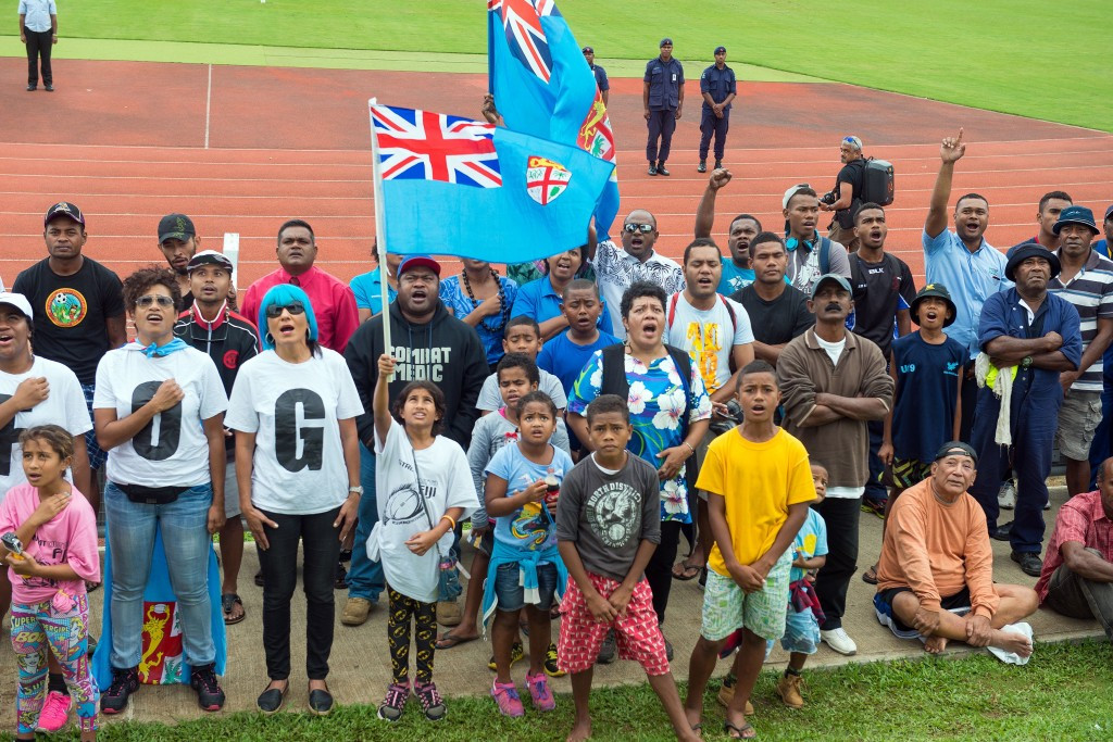 Fiji's gold medal has been widely celebrated in the country ©Getty Images