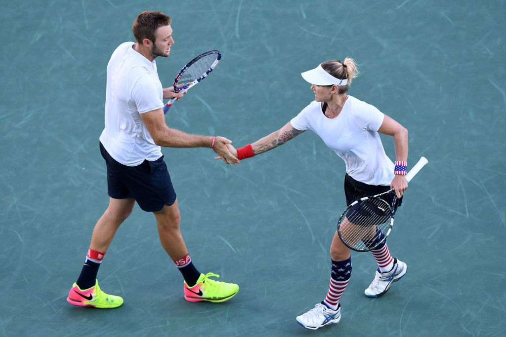 Bethanie Mattek-Sands and Jack Sock claimed mixed doubles gold ©Getty Images
