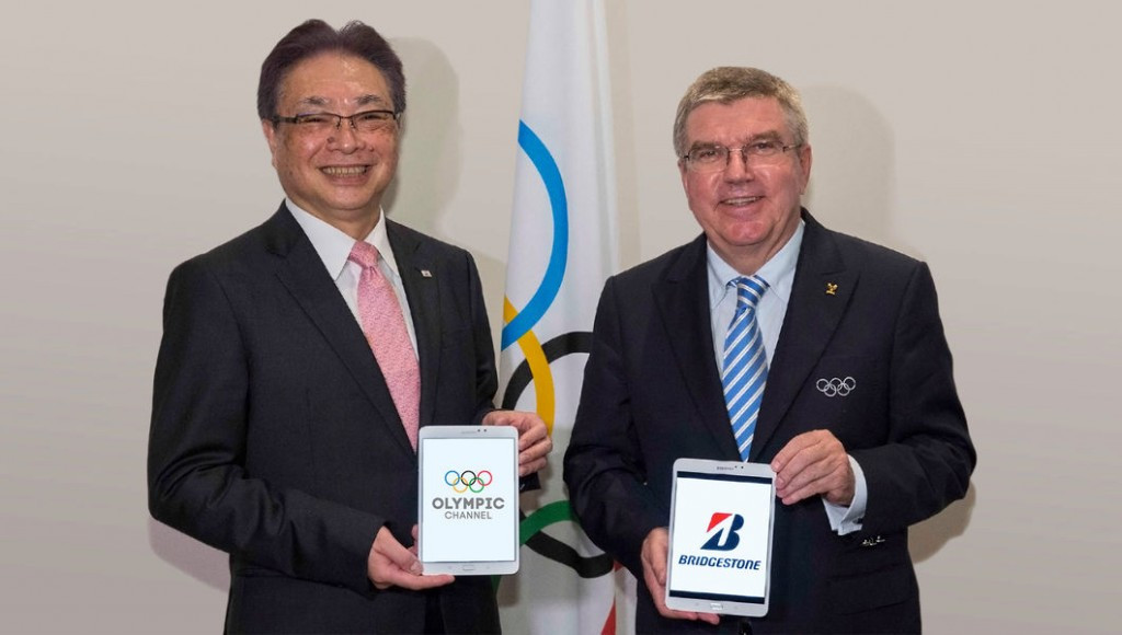 As a founding partner, Bridgestone will play a key role in enabling the development of the Olympic Channel and will work with its production team to produce content for when it launches next Sunday ©IOC