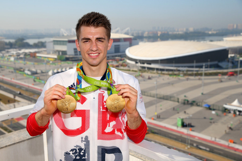 Max Whitlock claimed Britain's first two Olympic gold medals in gymnastics ©Getty Images