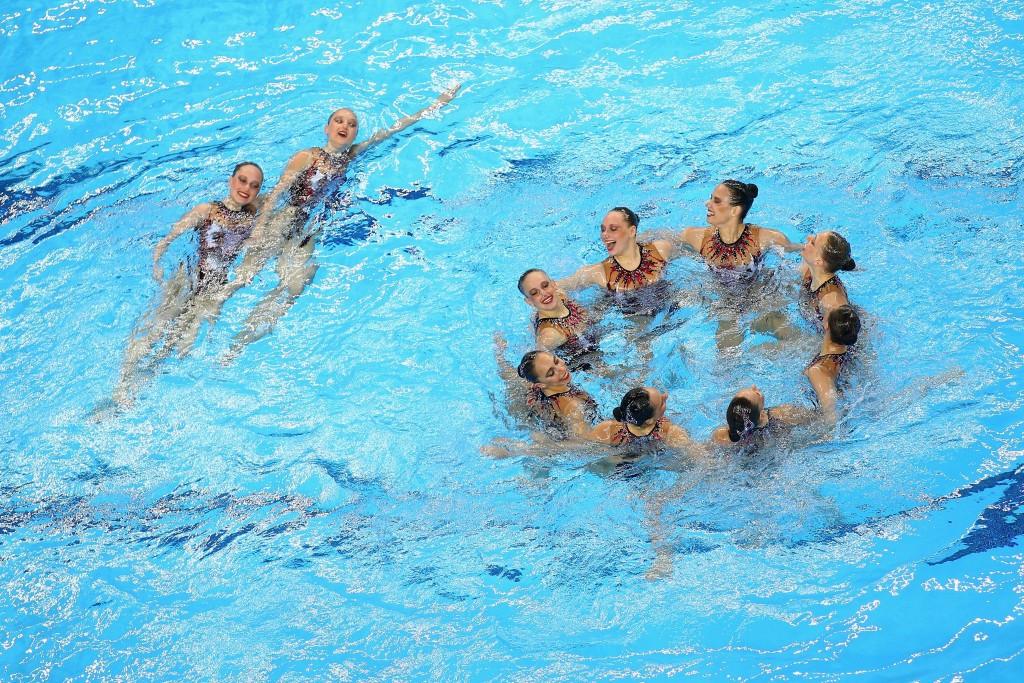 Russia complete clean sweep of Baku 2015 synchronised swimming golds