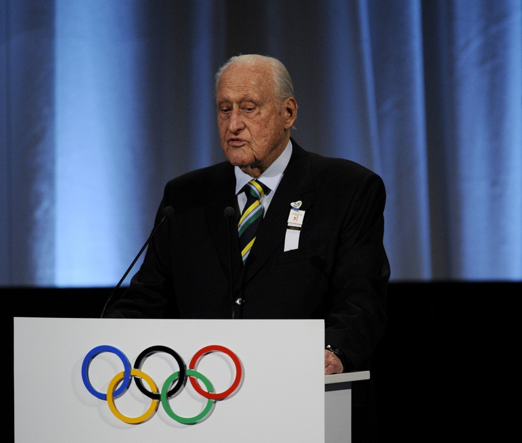 João Havelange was part of the successful Rio 2016 bid team for the Olympic Games ©Getty Images