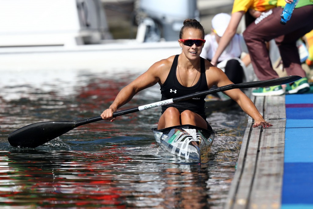 Lisa Carrington retained her K1 200m title  ©Getty Images