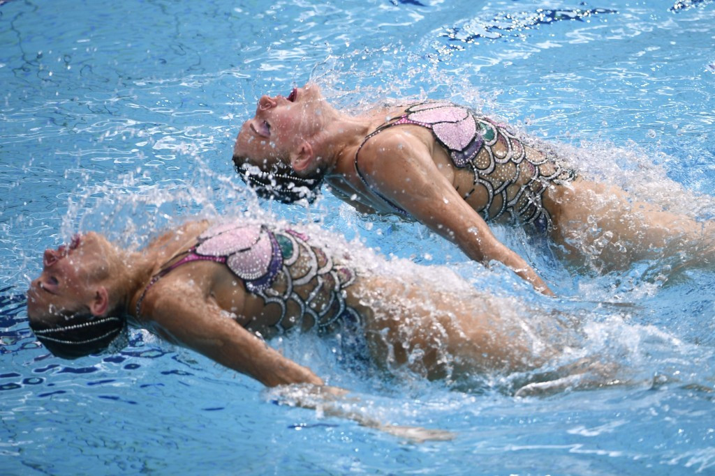 Russia's Ishchenko and Romashina claim nation's fifth consecutive synchronised swimming duets gold medal